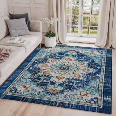 Imagem de Alfombra de Área Tangerina Vintage Fácil de Lavar 240x300 cm - Easy-Go