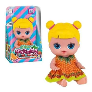 Imagem de Boneca frutinhas abacaxi - cotiplas, Colorido, Frutinhas