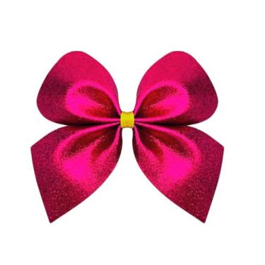 Imagem de Kit 06 Laço Lacinho G de Natal Enfeite Natalino Arvore Luxo (Rosa Pink)