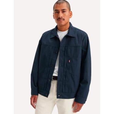 Imagem de Jaqueta Levis Masculina Sarja Trucker Azul Marinho-Masculino