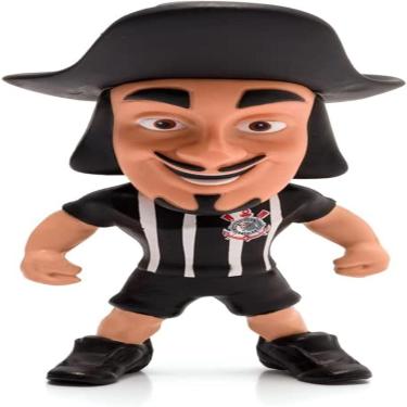 Imagem de Boneco Mascote Corinthians Preto  Polo Art-Unissex