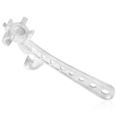 Imagem de Abridor de balde 3 em 1, abridor de balde de 5 galões, multifuncional abridor de lata de tinta, chave de barril, ferramenta de remoção de tampa de alumínio para tambor de 10 a 55 galões, uso doméstico