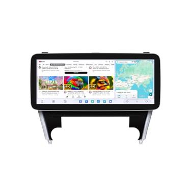 Imagem de JOYING Rádio automotivo para Toyota Camry Atualização 2015-2017 com CarPlay sem fio e Android Auto, tela sensível ao toque QLED de 12,3 polegadas Android 13 estéreo para carro 12 GB + 256 GB, AM/FM