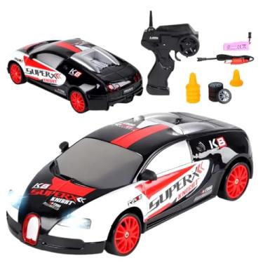 Imagem de Carrinho de Controle Remoto Drift Recarregável 4x4 com Faróis LED - Alta Velocidade - Brinquedo para Crianças e Adultos - POWER TOYS - MODELO ALEATÓRIO