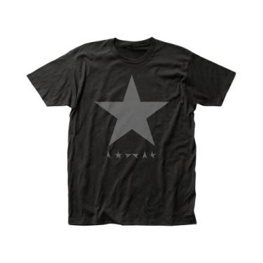Imagem de Camiseta Masculina David Bowie Blackstar Rock N Roll Band Music Tee Vi