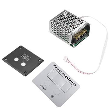 Imagem de Fafeicy Controlador Regulador de Tensão Digital SCR, Termostato Dimmer de Velocidade do Motor 4000W 220V AC para Luz do Ventilador Aquecedor, Botão de Tensão Ajustável de 0 a 100%