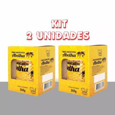 Imagem de Pomada Massageadora Abelha Soul Cosméticos 240g - Kit c/ 2 Unidades, 4