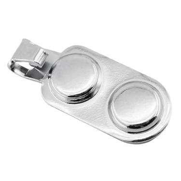 Imagem de UGPLM Gancho guia de linha para máquina de costura, acessório universal de metal, peça de reposição com prendedor de fio e tensionador de linha.