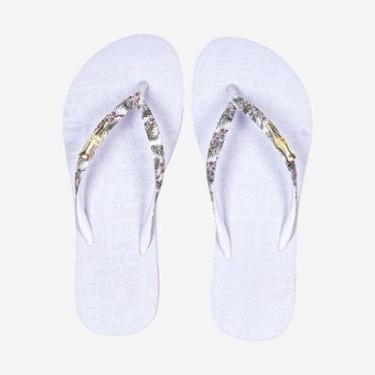 Imagem de Chinelo Coca Cola New Trop Feminino Branco-Feminino