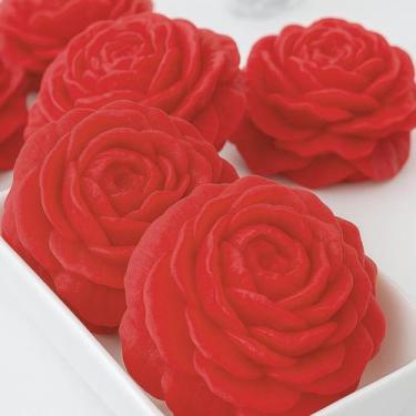 Imagem de Sabonete Lembrancinha Casamento Chá de Bebê Rosa Flor Festa Kit 10 Uni