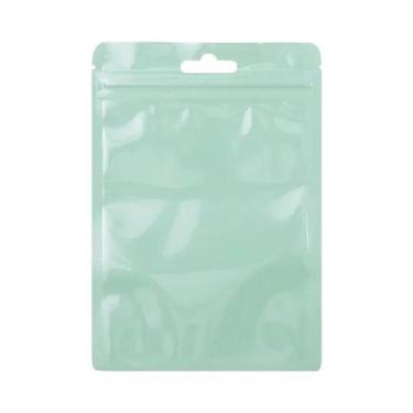 Imagem de Sacos Plásticos Reutilizáveis Com Fecho Zip Lock Na Cor Macaron, 50 Un