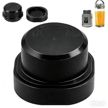 Imagem de Conjunto de tampa de lâmina e tampa de vaso para liquidificador portátil Ninja Blast BC100 & BC151 Series Acessórios de substituição à prova de vazamento para grau alimentício, seguro para lava-louças