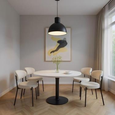 Imagem de Cadeira para Sala de Jantar Eva 80x51x53,5 Cm - Rivatti