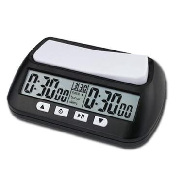 Imagem de Temporizador de xadrez digital AUNMAS YS 902 Black ABS Shell