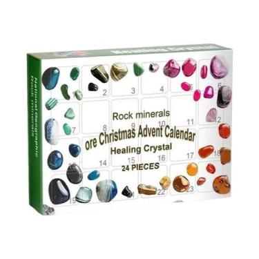 Imagem de Calendário Do Advento De Natal Para Crianças Com 24 Compartimentos De 