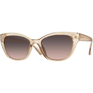 Imagem de Óculos de Sol Feminino Marrom Claro Moderno UV400 Polarizado 6174-Feminino