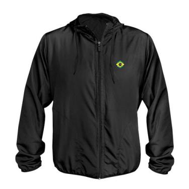 Imagem de Jaqueta Brasil Quebra Vento Masculino Light WSS - Web Surf Shop - WSS 