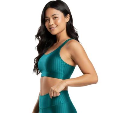 Imagem de Top de Academia New Zig 3D Vekyo Roupa Para Treino Alta Compressão Fit