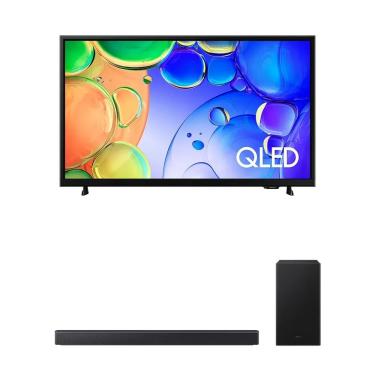 Imagem de Smart TV 43" QLED Full HD Q5F + Soundbar B Series HW B450F