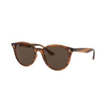 Imagem de Óculos de Sol Unissex Ray-Ban RB4305 820/73 53, Marrom