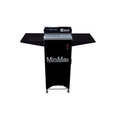 Imagem de Perfuradora Elétrica Semi-Industrial Lassane Minimax para Encadernação 220V Ajuste de Margem e Profundidade
