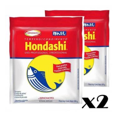 Imagem de Tempero Base De Peixe Hondashi 500g -Ajinomoto - (Kit com 2)