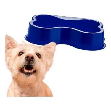Imagem de Comedouro Cachorro Pote De Racao E Agua Resistente 2l - Neoplas