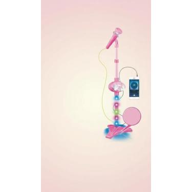 Imagem de Microfone Infantil com Pedestal Luzes e Som - Congratulations Store
