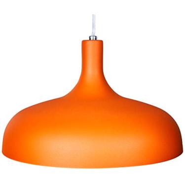 Imagem de Pendente Redondo 1 Lâmpada Pantoja & Carmona, 60w 220v Laranja