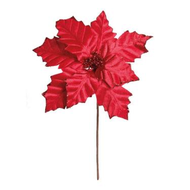 Imagem de Flor De Natal Poinsetia 1un 45x25x25cm 1200358