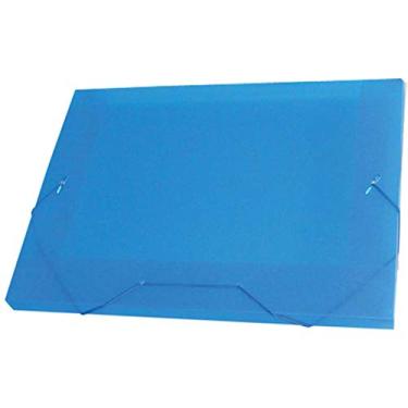 Imagem de Pasta Aba Elastica Plastica Oficio 20mm Azul - Pacote com 10, ACP, 1022AZ, Azul, pacote de 98