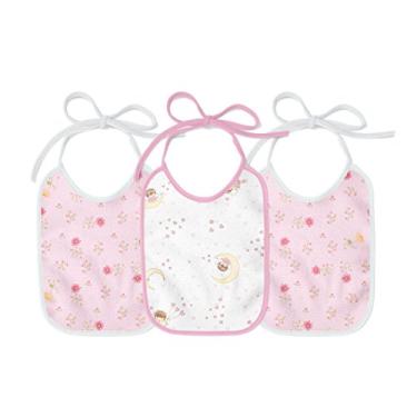 Imagem de Papi Textil Babador Felpudo E Plastificado Papi Est 25Cm X 19Cm Contem 03 Un