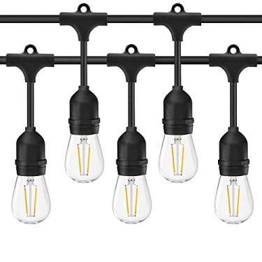 Imagem de Cordão de Luzes Externo com Prolongador Varal Iluminação 8 Lâmpadas Soquete E27 Decoração Festa Casamento Gambiarra