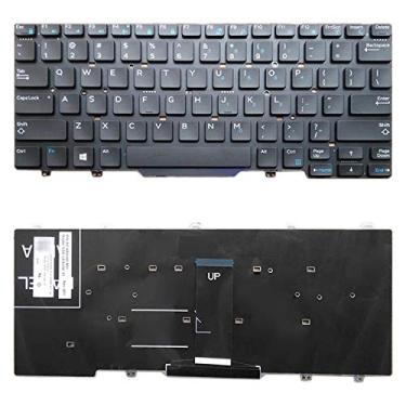 Imagem de Yuchao Teclados de substituição Teclado da versão dos EUA para Dell Latitude 3340 E3340 7350 E5450 E7450 5450 7450 Acessórios para computador