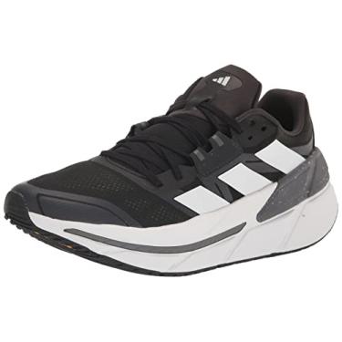 Imagem de adidas Tênis de corrida masculino Adistar Cs, Preto/Branco/Carbono, 13