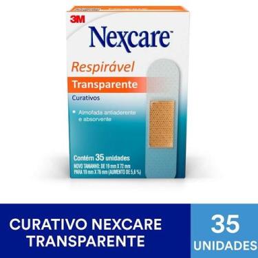 Imagem de Curativos Nexcare Transparentes C/ 35 Unidades - 3M