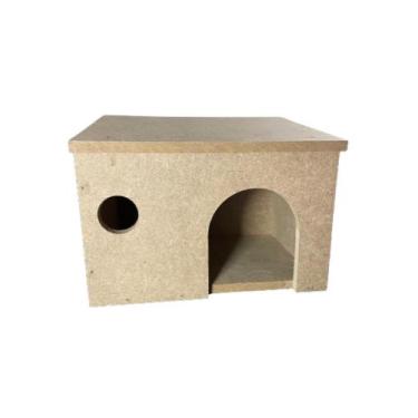 Imagem de Toca para hamster em mdf - HR ARTEFATOS DE MADEIRA