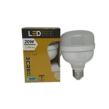 Imagem de Lampada LED bulbo E27  Alta Potencia T80 20w branca LEDBee