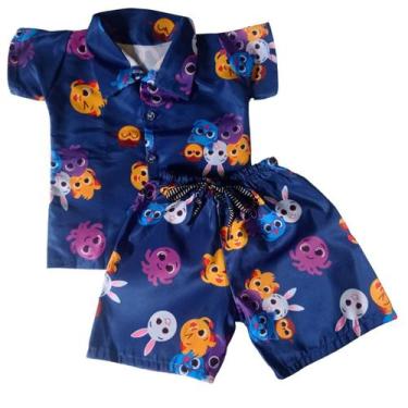 Imagem de Conjunto infantil BOLO FOFO 02 menino, mauricinho, blogueirinho - IEL,