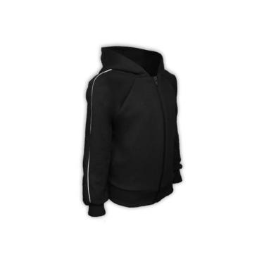 Imagem de Blusa de Moletom Juvenil Preta - Del France, 12