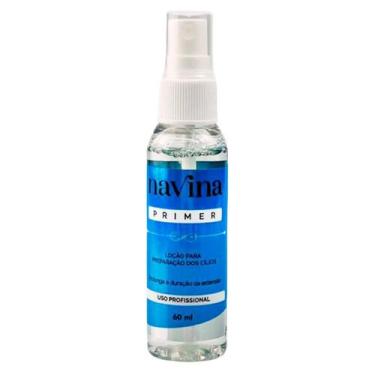 Imagem de Primer Loção Spray Limpeza Extensão Cílios Navina 60ml Incolor