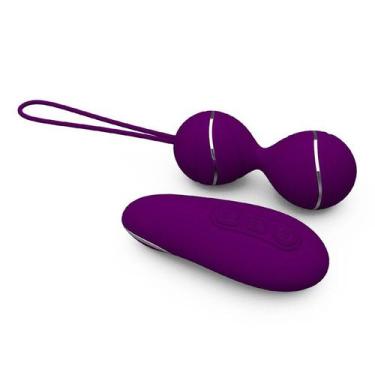 Imagem de Vibrador com Motores Duplos de 7 Velocidades e Controle Remoto Sem Fio