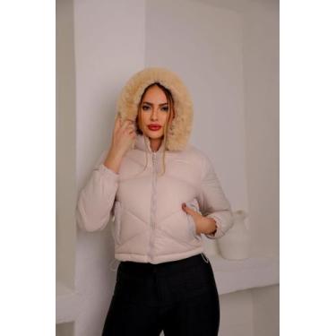 Imagem de Jaqueta Puffer Nylon Dupla Face - Krayani, Off, Mod04, P