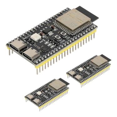 Imagem de YEJMKJ Placa De Desenvolvimento Esp32 S3 Com 3 Peças, Módulo Wi-Fi + Bluetooth, Processador Microcontrolador Núcleos Duplos Tipo C Esp32-S3-Wroom-1, Integra Funções E Ble Completas