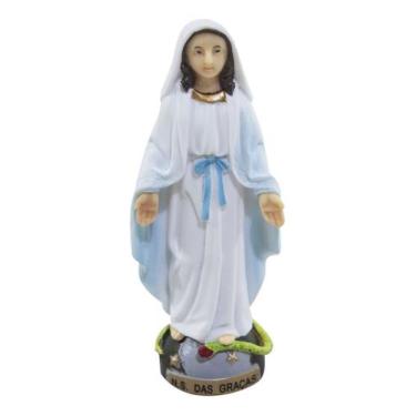Imagem de Imagem Enfeite Estátua Pequena Nossa Senhora Das Graças 8cm - Minas de