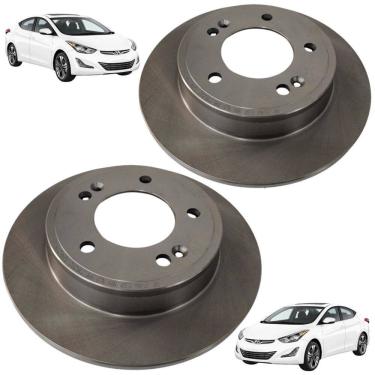 Imagem de Par Disco De Freio Traseiro I30 2012 A 2016 / Elantra 2011 A 2018 / Veloster 2011 A 2013 / Creta 2021 A 2024 / Cerato 2010 A 2019 - Fremax Bd5167