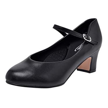 Imagem de Sapato feminino com 5 cm de personalidade STELLE, Preto, 8