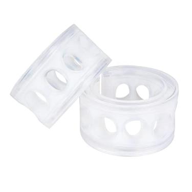Imagem de Phefop Buffer de Mola Absorvedor Transparente para Choque de Carro, Retentor de Amortecedor de 2pc para Vibração Reduzida e Segurança Melhorada, Ajuste Universal (B+)