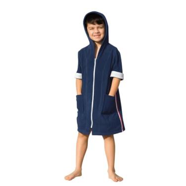 Imagem de Roupão Infantil Atoalhado com Zíper e Capuz