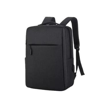 Imagem de Mochila Para Notebook Slim Reforçada Usb Fone Premium Preta